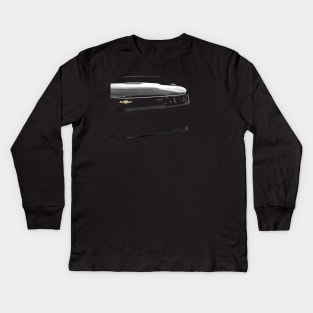 Chevy Camaro SS - black Kids Long Sleeve T-Shirt